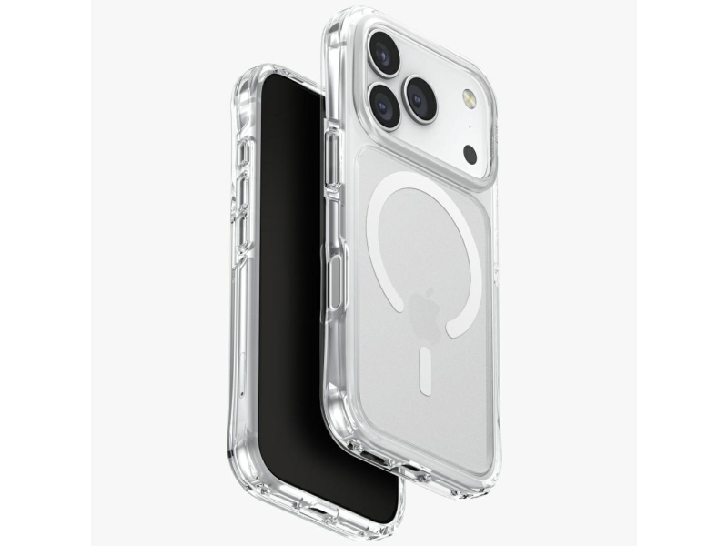 Uniq Lifepro Xtreme Magclick Lade-Case Für Iphone 17 Pro - Clear-Glitter