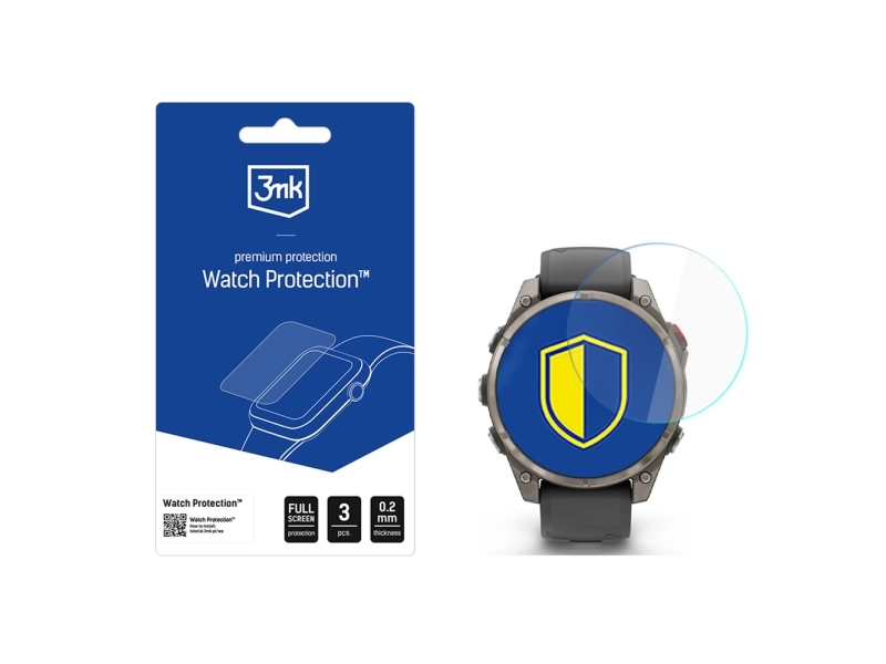 3Mk Garmin Fenix 8 Pro 47Mm - 3Mk Watch Protection Flexibleglass