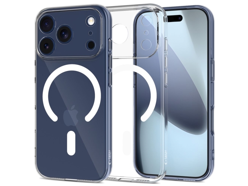 Tech-Protect FlexAir MagSafe Case for iPhone 17 Pro Max - Transparent