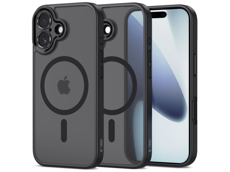 Hurtel Tech-Protect Magcam Magsafe Hülle Für Iphone 17 - Mattes Schwarz