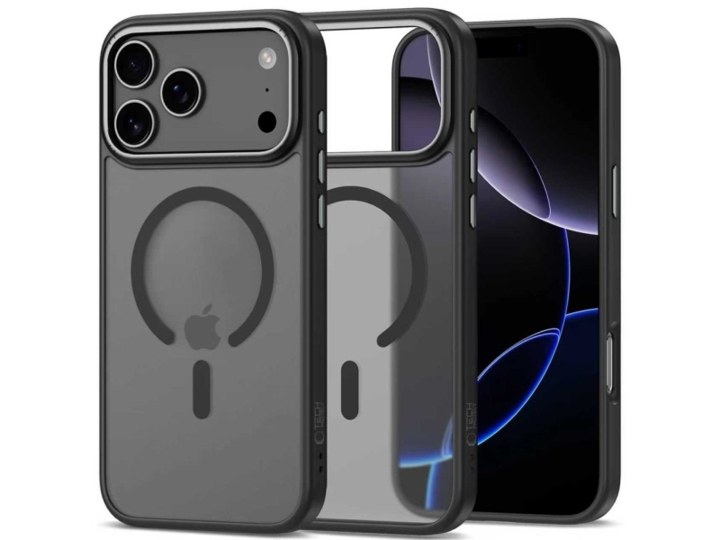 Tech-Protect Magedge Magsafe Cover Til Iphone 17 Pro - Mat Sort