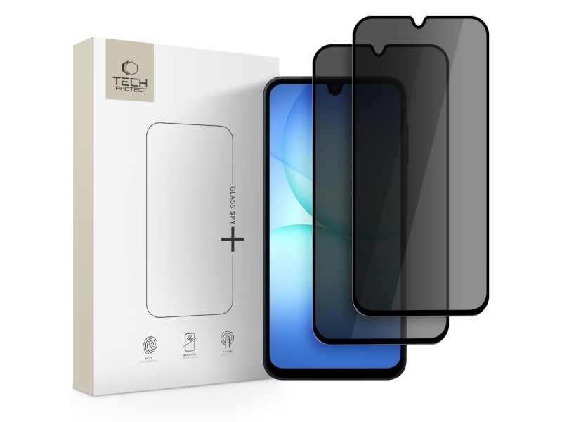 Hurtel Tech-Protect Glass Spy+ 2Er-Set Privacy-Glas Für Samsung Galaxy A16 4G / 5G / A26 5G / A17 4G / 5G