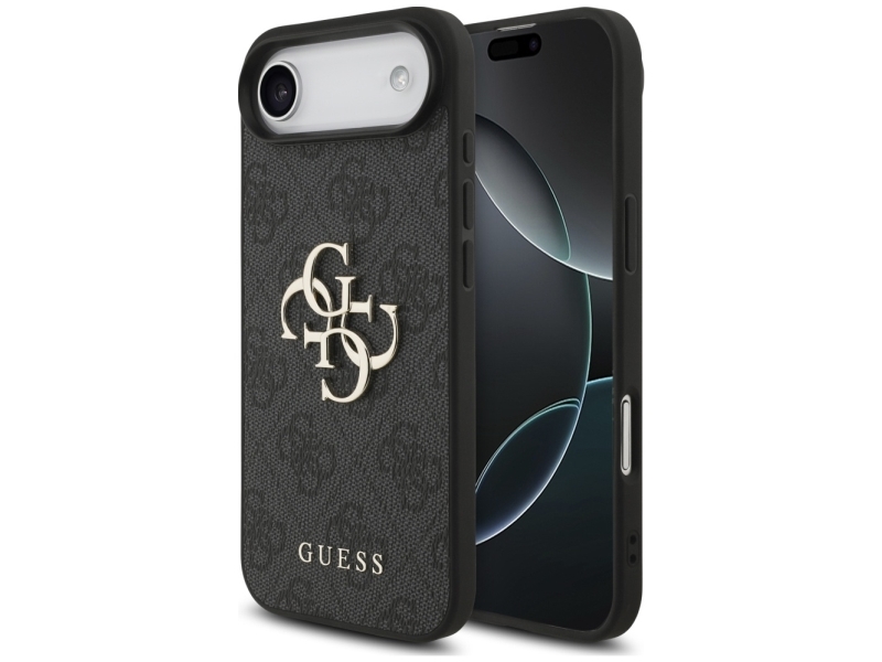 Guess 4G Big Logo Case Für Iphone 17 Air - Schwarz