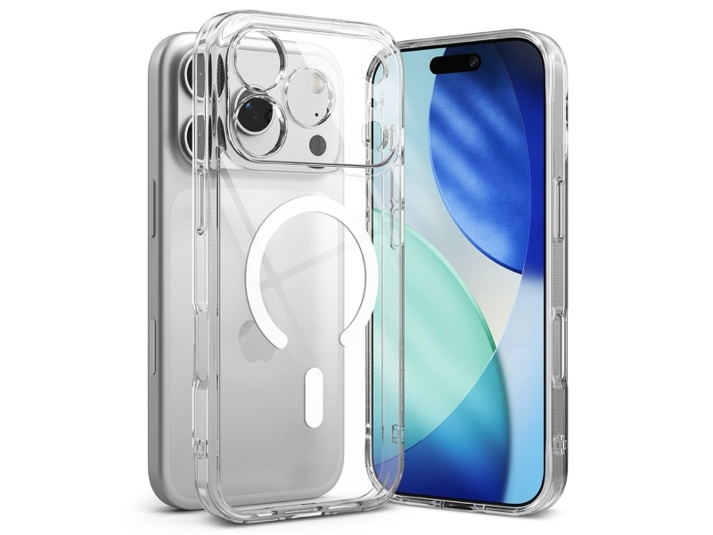 Ringke Fusion Magnetic Magsafe Cover Til Iphone 17 Pro - Klar