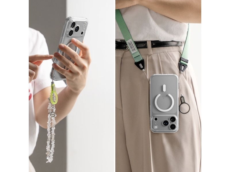 Ringke Fusion Magnetic Magsafe Case Für Iphone 17 Pro - Transparent