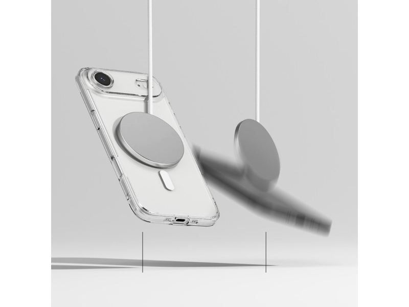 Hurtel Ringke Fusion Magnetisches Magsafe Case Für Iphone 17 Air - Transparent