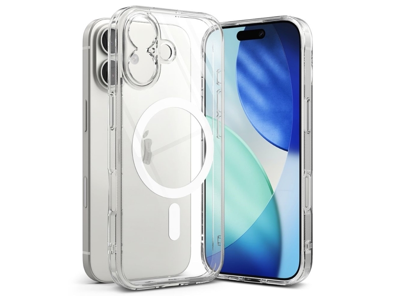 Ringke Fusion Magnetisches Magsafe Case Für Iphone 17 - Transparent