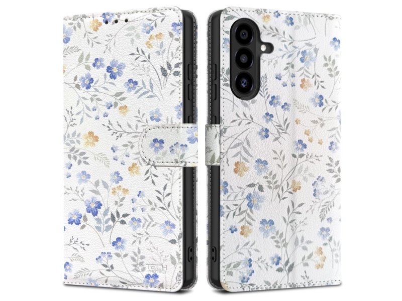 Tech-Protect Wallet Cover Til Samsung Galaxy A26 5G / A17 4G / 5G - Margueretter Med Blade