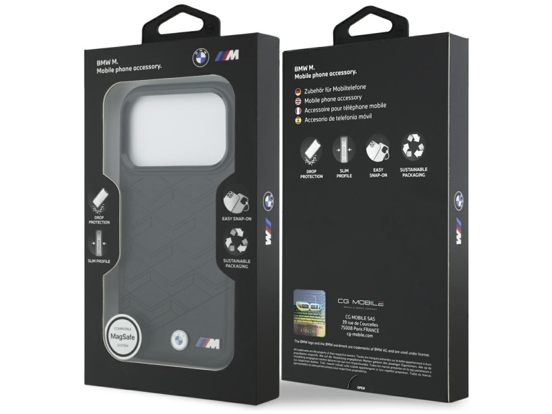 Bmw M Shape Logo Magsafe Cover Til Iphone 17 Pro - Sort