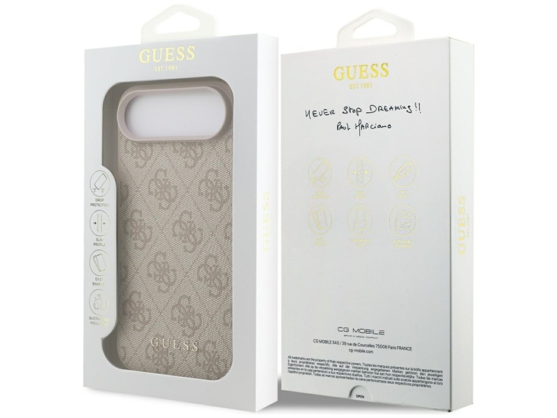 Guess 4G Classic Cover Til Iphone 17 Air - Pink