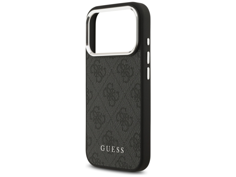 Guess 4G Classic Logo Magsafe Case Für Iphone 17 Pro - Schwarz
