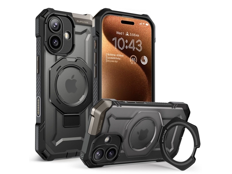 Supcase Ub Grip Mag Magsafe Cover Til Iphone 17 - Sort