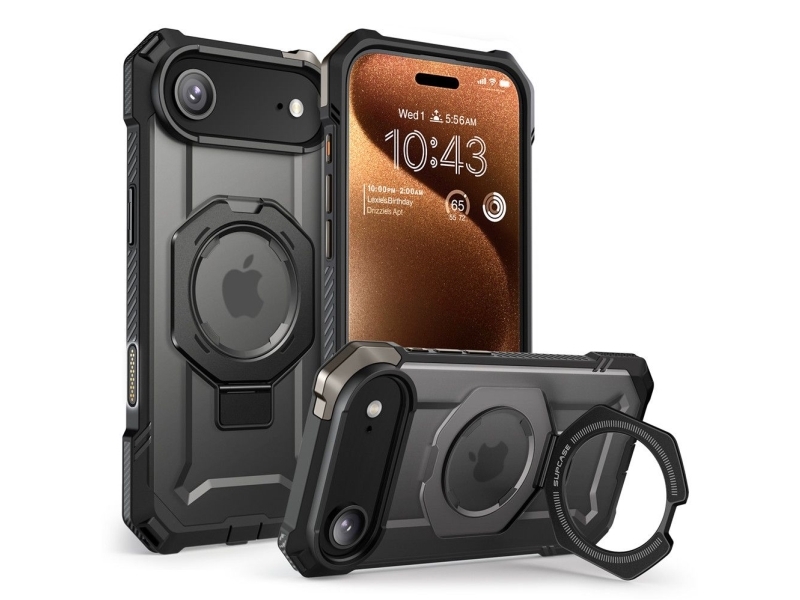 Supcase Ub Grip Mag Magsafe Cover Til Iphone 17 Air - Sort
