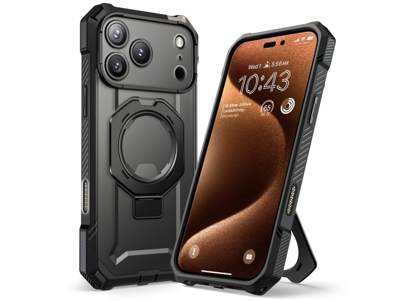 Hurtel Supcase Ub Grip Mag Magsafe Hülle Für Iphone 17 Pro Max - Schwarz