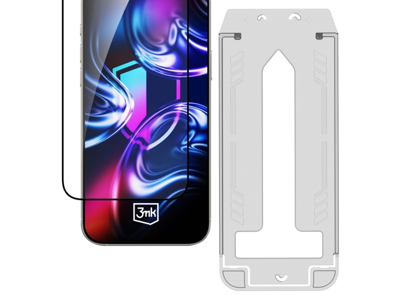 3Mk Hardglass Max Skærmbeskytter Med Påføringsmiddel Til Apple Iphone 14 Pro