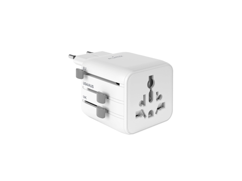 Puro Reiseadapter Universal - Weiß