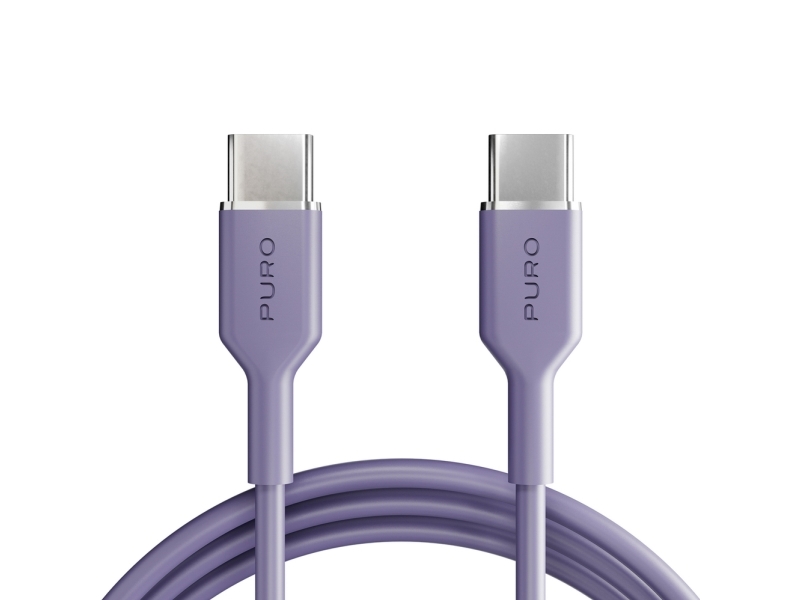 Puro Icon Usb-C - Usb-C 1.5M Kabel - Lila