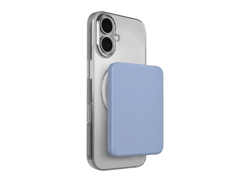 Puro 4200Mah Ultradünne Magsafe Usb-C-Kompatible Powerbank - Blau