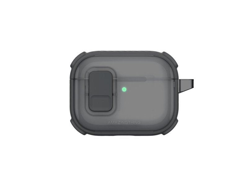Amazingthing Titan Pro Mag Case (Klar) Til Airpods Pro 3 - Sort