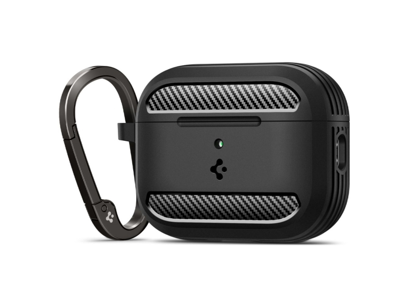 Spigen Rugged Armor, Boks, Termoplastisk polyurethan (TPU), Sort