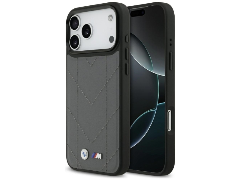 Bmw M Quiltet Magsafe-Etui Til Iphone 17 Pro Max - Grafit