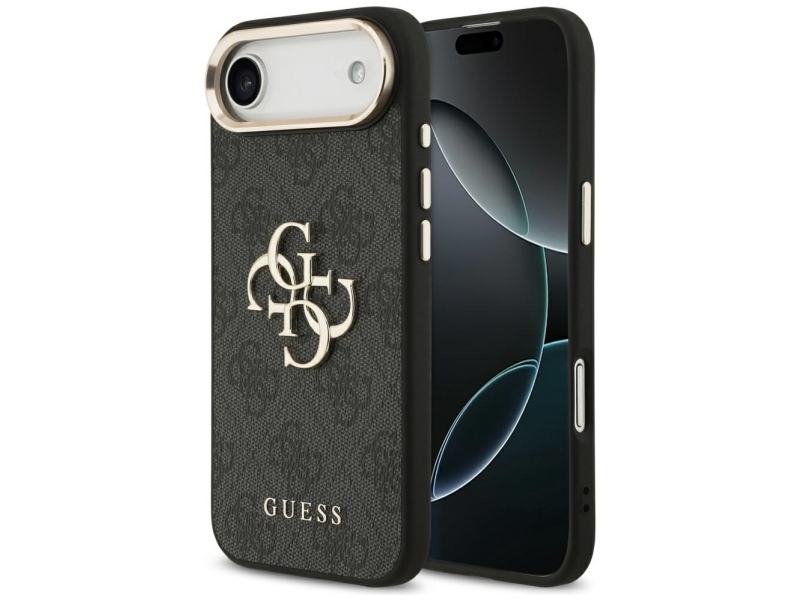 Hurtel Guess 4G Big 4G Classic Logo Case Für Iphone Air - Schwarz Und Gold