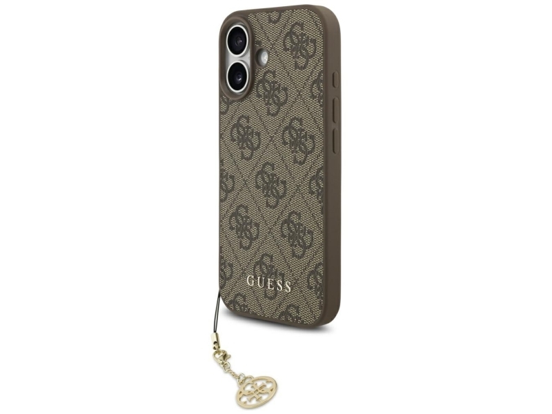 Guess 4G Charms Collection Magsafe Case Für Iphone 17 - Braun
