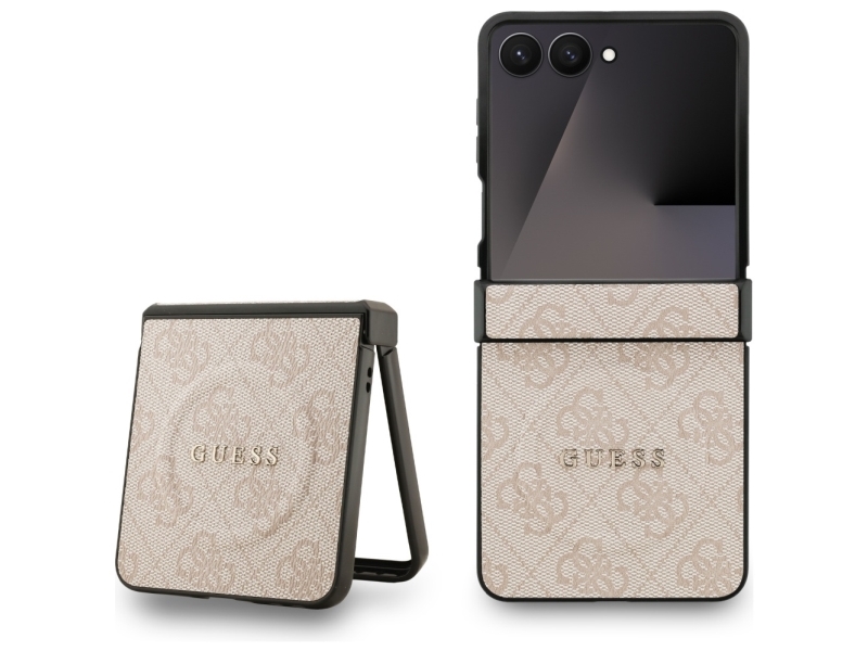 Guess 4G Classic Magsafe Cover Til Samsung Galaxy Z Flip 7 - Pink