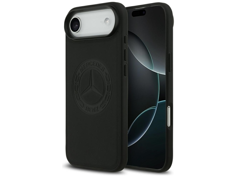 Mercedes Leather Vintage Logo Magsafe Cover Til Iphone Air - Sort
