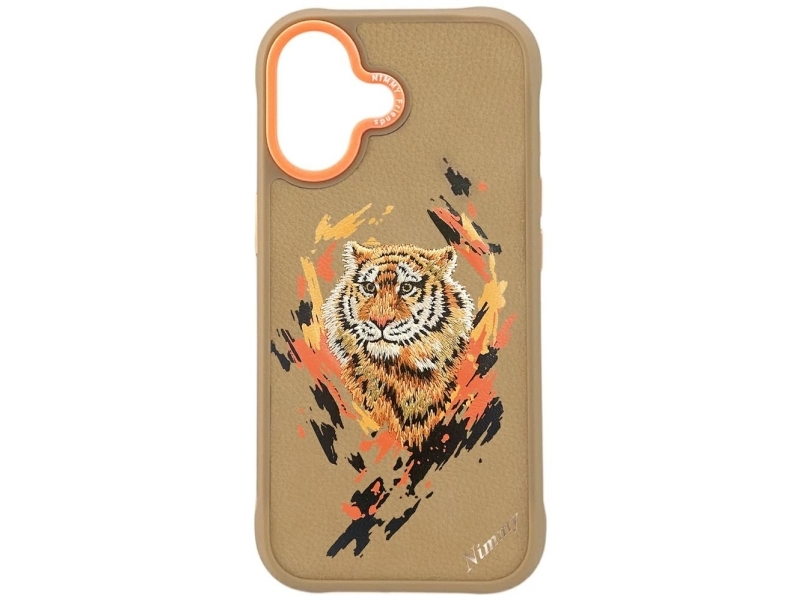 Nimmy Tiger Magsafe Cover Til Iphone 17 - Lysebrun
