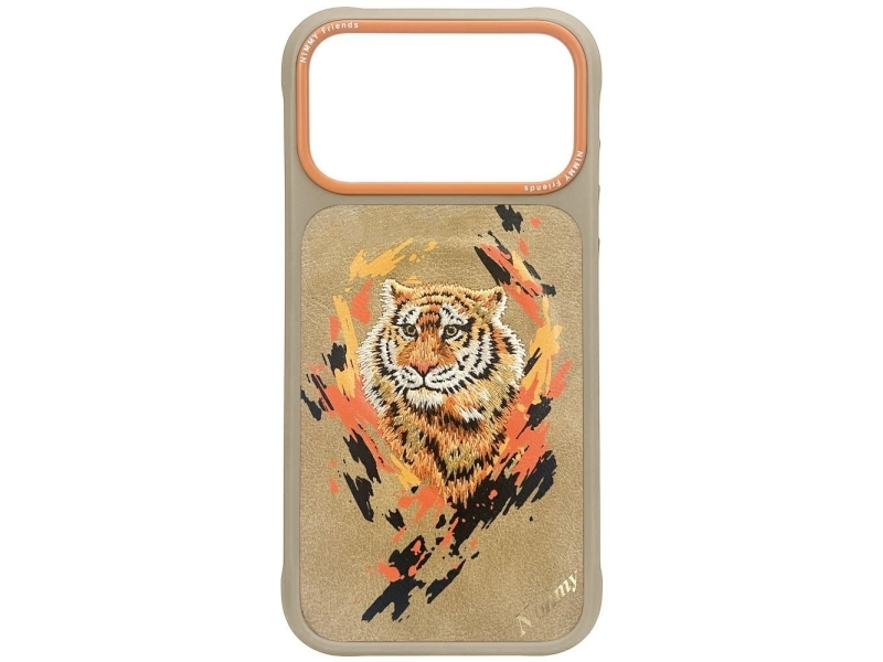 Nimmy Tiger Magsafe Cover Til Iphone 17 Pro - Lys Brun