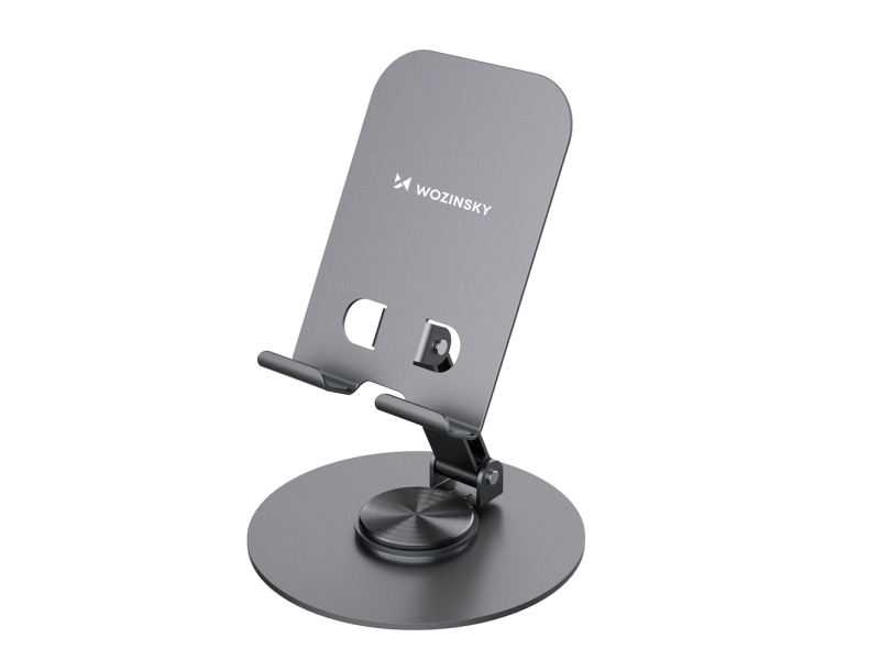 Wozinsky Wpt-K95 Standfuß/Rotierender Ständer Für Telefon & Tablet - Grau
