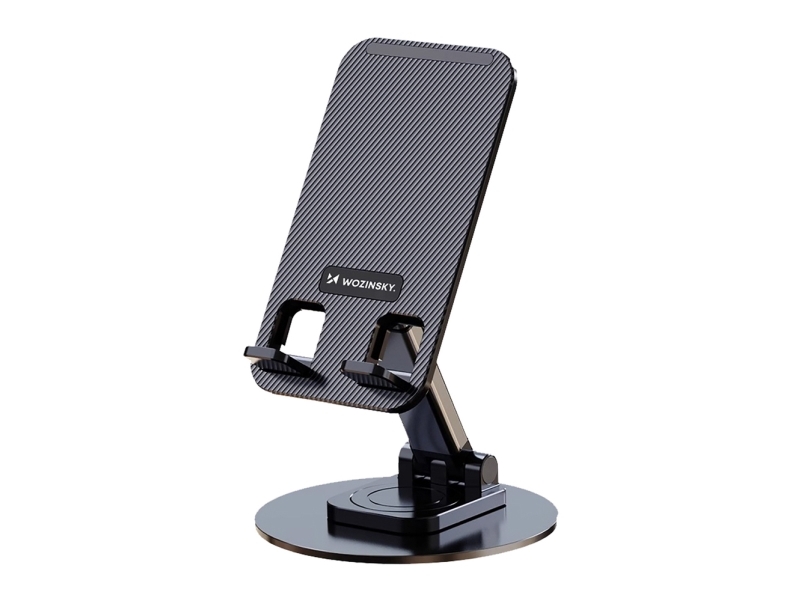 Wozinsky Halterung Wpt-K393 Handy/Tablet-Ständer, Stabiler Standfuß, Schwarz