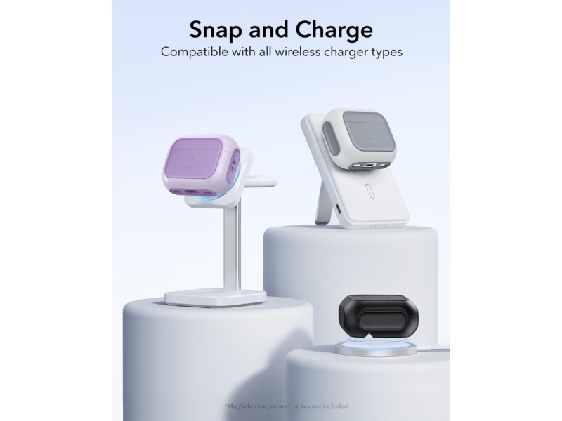 Esr Hülle Esr Orbit Halolock Magsafe Für Apple Airpods Pro 3 Lavender