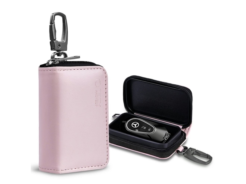 Tech-Protect KLR300 RFID-beskyttende bilnøgletaske - pink