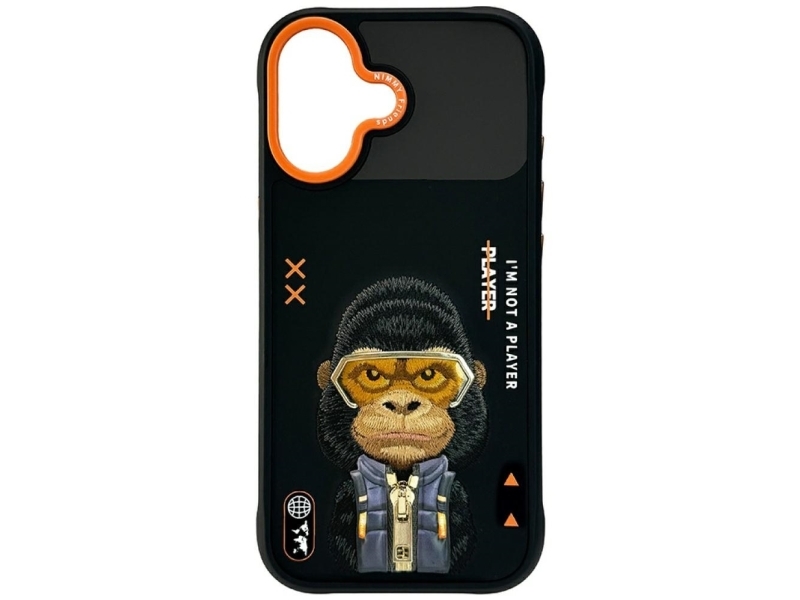Nimmy Cool&Cute 2.0 Gorilla-Cover Til Iphone 17 - Sort