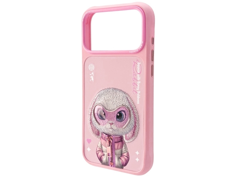 Nimmy Cool&Cute 2.0 Kanin Cover Til Iphone 17 Pro - Pink