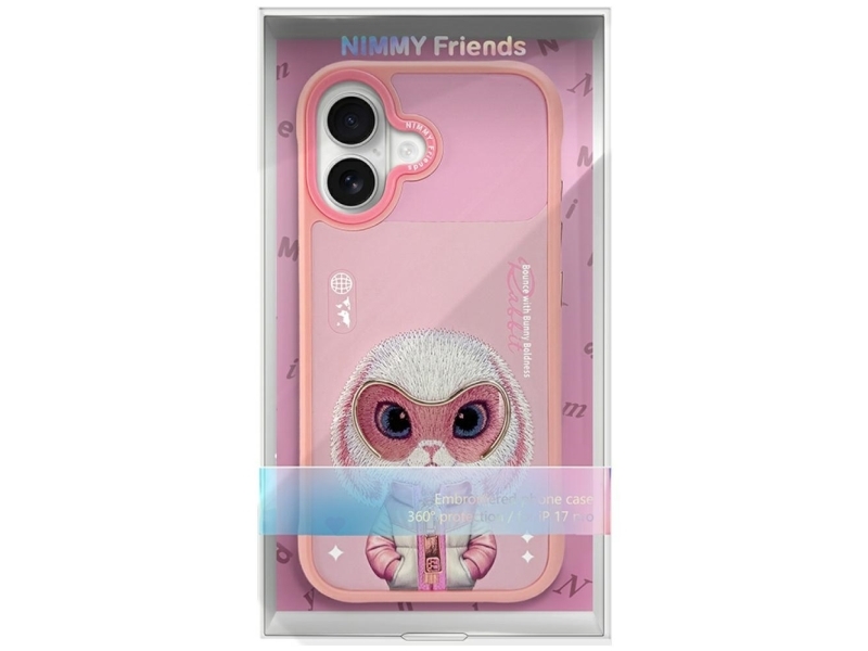 Nimmy Cool&Ampcute 2.0 Kanincover Til Iphone 17 - Pink