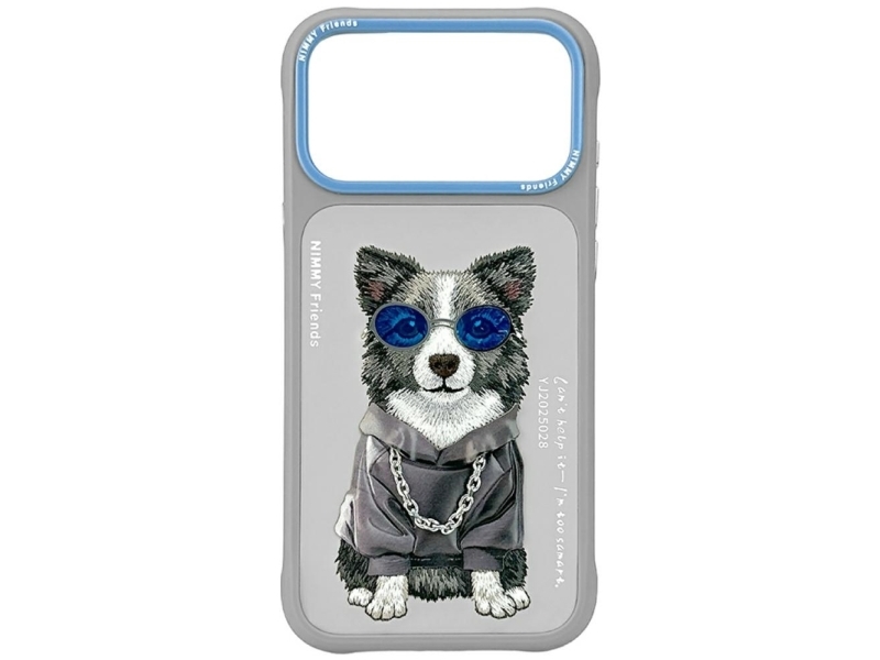 Nimmy Glasses Cool Nag Cover Til Iphone 17 Pro - Grå