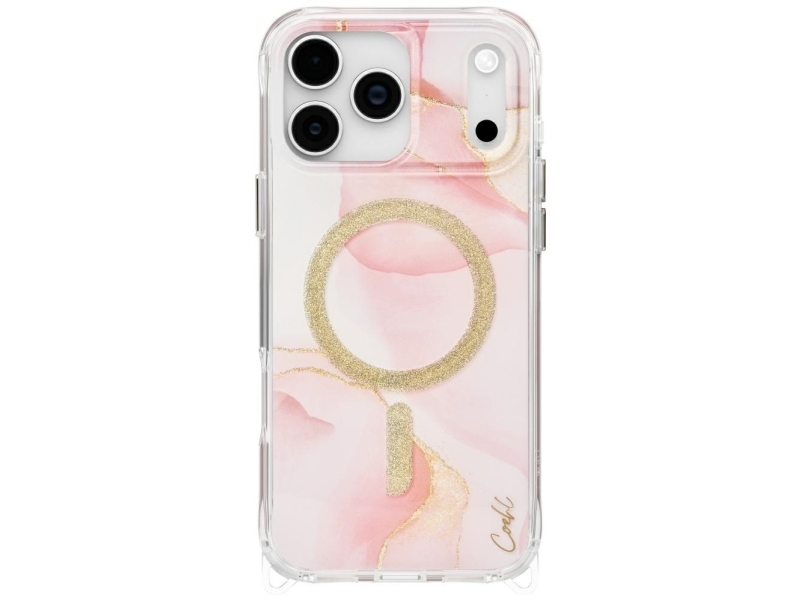 Uniq Coehl Aeris Etui Til Iphone 17 Pro Max Med Magnetisk Opladning - Pink