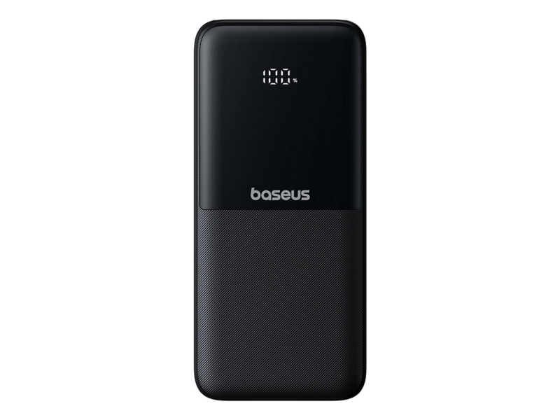 Baseus Powerbank Lipow 10000Mah 22.5W Mit Integriertem Doppelkabel Mit Display (Mit Zusätzlichem Schwarzen Kabel Baseus Simple Usb-A - Usb-C 3A 0.2M)