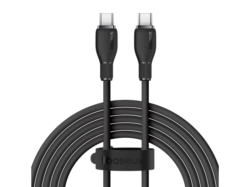 Baseus Usb-C Auf Usb-C Kabel 1,2 M Schwarz (6932172650223)