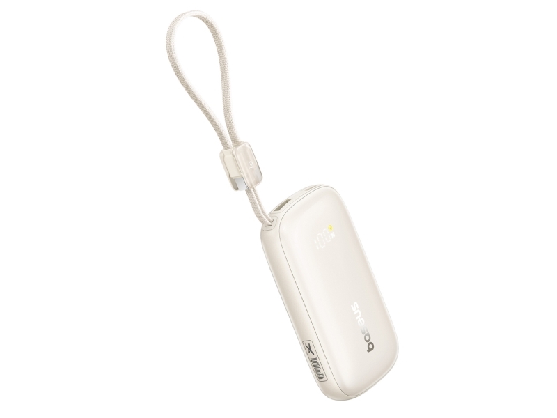 Baseus Enerfill Fc21 Qpow 3 Ultra Powerbank 10000Mah Hvid