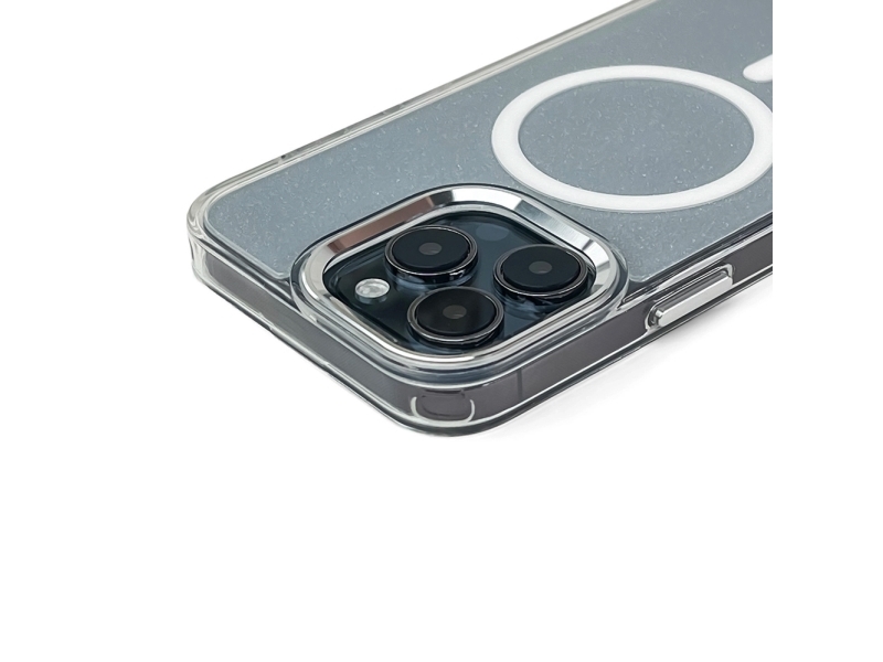 Glitter Cover Til Samsung Galaxy S26, Magsafe-Kompatibelt - Hvid