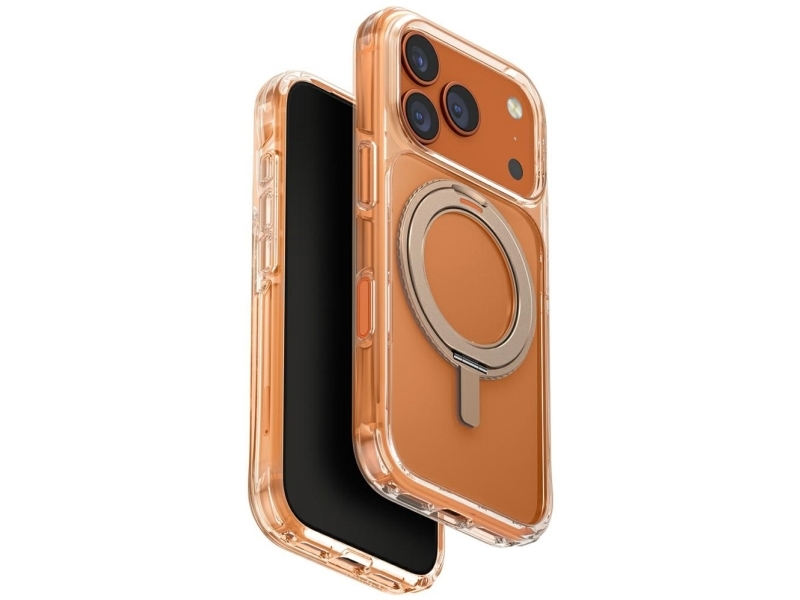 Uniq Swivix Roterbart Kickstand-Cover 360 Til Iphone 17 Pro - Guld