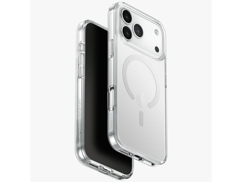 Uniq Clario Magclick Lade-Case Für Iphone 17 Pro Max - Transparent