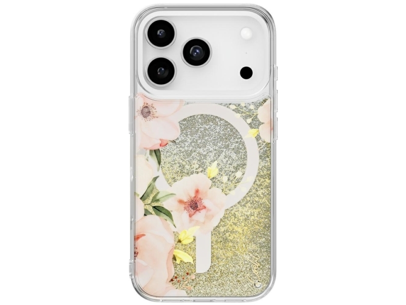 Uniq Coehl Fleurette Magnetisches Ladestück (Case) Für Iphone 17 Pro - Transparent