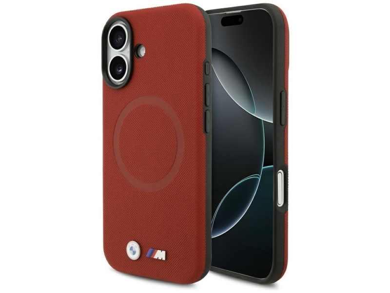 Bmw M Fw Metal Logo Magsafe Case Für Iphone 17 - Rot