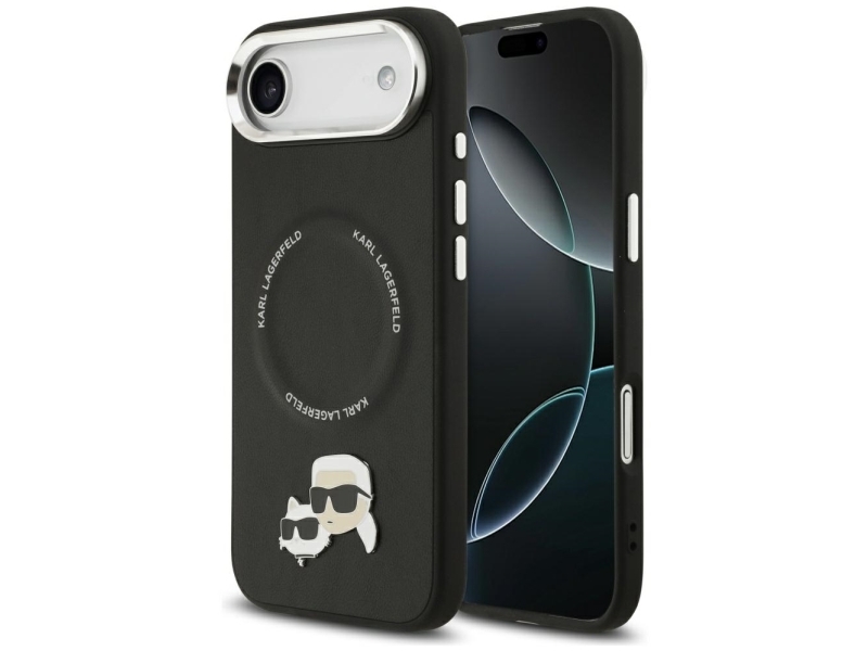 Karl Lagerfeld Karl & Choupette Pins Magsafe Hülle Für Iphone Air - Schwarz