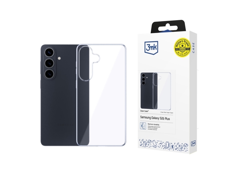 3Mk Samsung Galaxy S26+ - 3Mk Clear Case